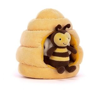 Jellycat Honeyhome Bee 7x7" 🐝 Soft & Plush NWT